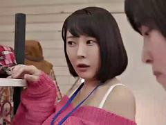 Caring saleswoman ft. Arisa Hanyu: Asian, Japanese  Handjob Porn