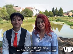 デカパイ, 浮気する, Hd, 下着, 公共, 赤毛, 剃毛, ティーン