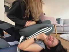 Amateur, Coche, Lesbiana, Adolescente