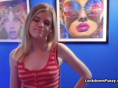 Blonde, Sucer une bite, Queue, Hard, Hd, Argent, Adolescente, Nénés