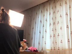 Young Amateur Girl Stripping and Masturbating Cam