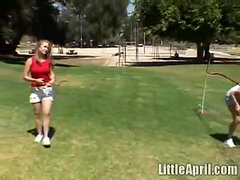PREMIUMGFS - Insane inexperienced lezzies munching vag