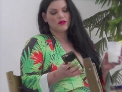 Arsch, Wohlbeleibte schöne frauen, Grosse titten, Blasen, Braunhaarige, Latina, Masturbation, Spielzeuge