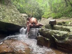 Tetas grandes, Gorda, Verga enorme, Interracial, Monstruo, Tetas naturales, Al aire libre, Chorro