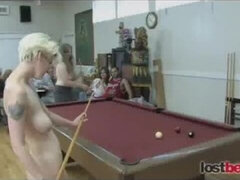 Unapproachable miss - tease action - Lost Bets Games