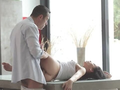 Freund, Braunhaarige, Ungarisch, Muschi