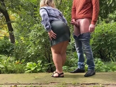 Amateur, Femelle, Branlette thaïlandaise, De plein air, Chatte, Jupe, Belle mère, Mouillée
