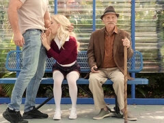 Shameless slut crazy public sex movie