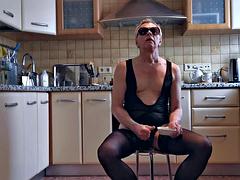 舞台裏, 女装男装, エロティック, ゲイ, 下着, オナニー, 一人, ウェブカメラ