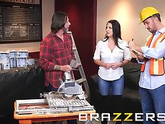 Wife Angela Whte cucks her husband