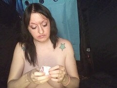 MILF Trash Kitten and girls stripping down to their birthday suits