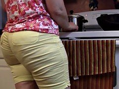 Mooie dikke vrouwen, Rijpe lesbienne, Billekoek