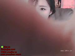 Hottest Korean camgirl in pink bikini