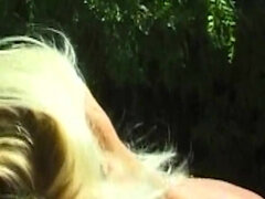 Rubia, Lesbiana, Al aire libre, Juguetes