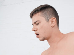 Badkamer, Slaapkamer, Sperma shot, Europees, Sperma in gezicht, Doordringend, Kort haar, Plagen