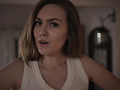 Nana, Gros seins, Brunette brune, Tir de sperme, Hard, Mère que j'aimerais baiser, Chevaucher, Plan cul à trois