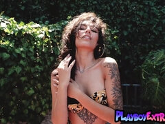 Hairy latina makes her dream come true
