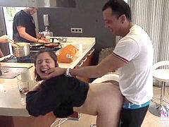 Zwart, Pijpbeurt, Bruinharig, Mollig, Europees, Feest, Realiteit, Spaans