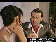 Двойное проникновение, Итальянки, Втроем