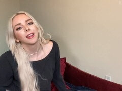 18 ans, Anal, Blonde, Mignonne, Lunettes, Chatte, Jouets