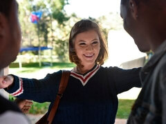 黒人, ブロンド, フェラチオ, チン, ハードコア, 異人種間, 3p男男女, ティーン