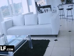 Grote kont, Grote mammen, Blond, Pijpbeurt, Sperma shot, Likken, Kut duiken, Stiefmoeder