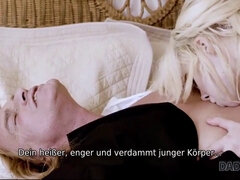 Daddy4k. braut und zukünftiger schwiegervater haben eine affäre im schlafzimmer