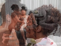 69, 茶髪の, 指いじり, 毛深い, ラティーナ, レズビアン, 下着, オイル