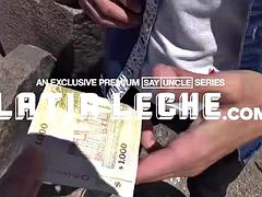 Two Cute Teen Boys Get A Military Training By Their Friend