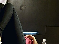 Chica, Deporte, Voyeur