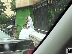 Rejected Bride Bangs Stranger video starring Amirah Adara