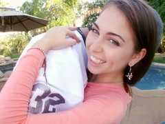 Adorable, Culo grande, Mamada, Morena, Pajear, Sexo duro, Interracial, Al aire libre