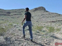 skinny in the desert