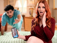 Chambre à dormir, Grosse bite, Gros seins, Sucer une bite, En levrette, Léchez, Rousse roux, Nénés