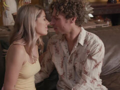 Blondine, Blasen, Handjob, Lecken, Natürlichen titten, Muschi, Rasiert, Taboo