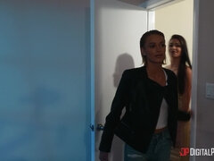 お尻, ブロンド, ジーンズ, ラティーナ, オフィス, アウトドア, オマンコ, オッパイの