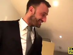 Sadomasochismus, Fesselspiele, Britisch, Hundestellung, Hd, Nackt