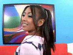 Aziatisch, Sperma in gezicht, Sokken