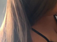 I bust my nut while peeping on my gorgeous mate, caught in the act!