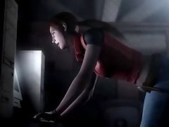 Resident Evil - Claire Redfield has a splendid Tush