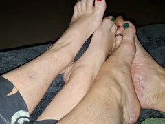 Американки, За кадром, Ноги, Домашнее видео, Массаж, Зрелые, Софткор, Спандекс