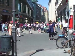 Cul, Nana, Nue, Public, Chatte, Maigrichonne, Adolescente, Nénés