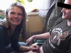 Blasen, Deutsch, Selbstgemacht, Orgie, Im freien, Öffentlich, Jungendliche (18+), Zug