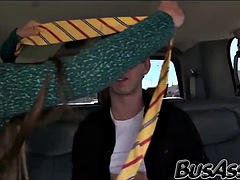 Straight dude ass fucks a twink instead of busty chick