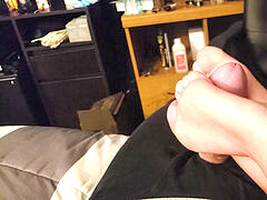 Step sister Footjob point of view