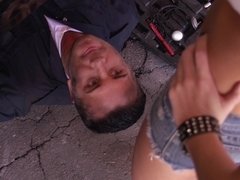 Большой член, Минет, Брюнетки, Дрочка ногами, Секс без цензуры, Хд, Лизание, Милф