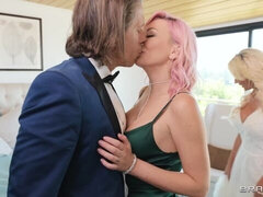 アナル, ベッドルーム, デカ尻, デカチン, デカパイ, フェラチオ, 結婚, 淫乱熟女