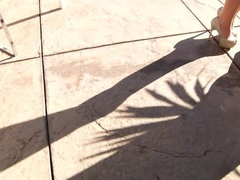 In den arsch, Grosser arsch, Grosse titten, Behaart, Im freien, Muschi, Spielzeuge