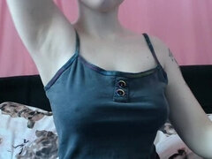 Oksel, Vrouw, Fetisj, Hd, Masseren, Tepels, Geschoren, Alleen