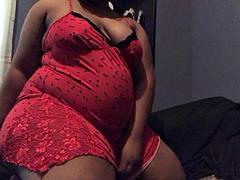 Amateur, Gorda, Tetas grandes, Negro, Ébano, Lencería, Solo, Tetas